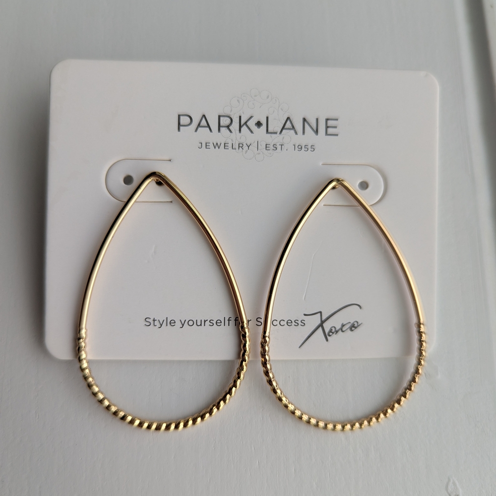 Park Lane Gold Hoop Earrings
